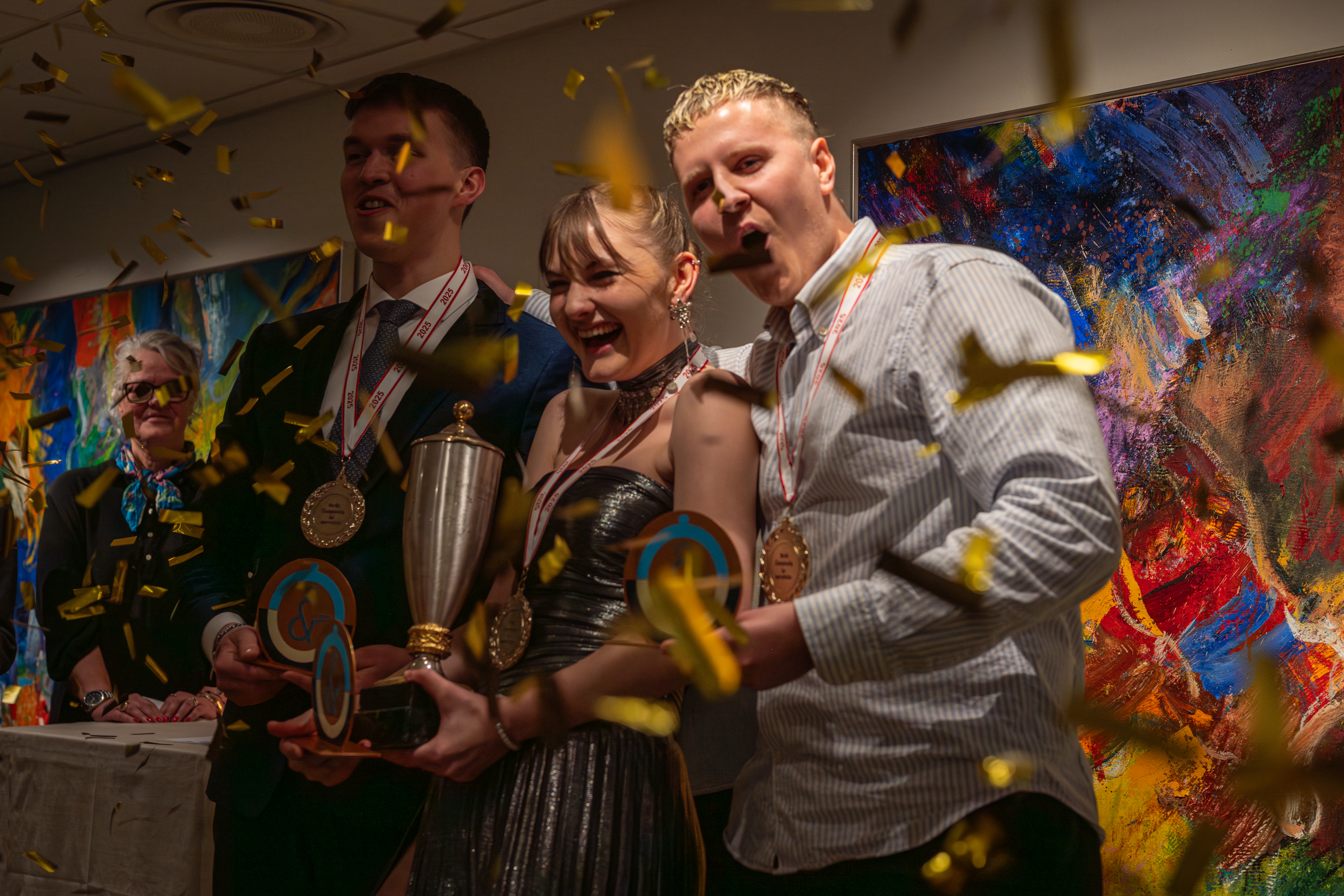 De islandske tjenerelever, der tog guld. Foto: Arek Pedersen, HORESTA